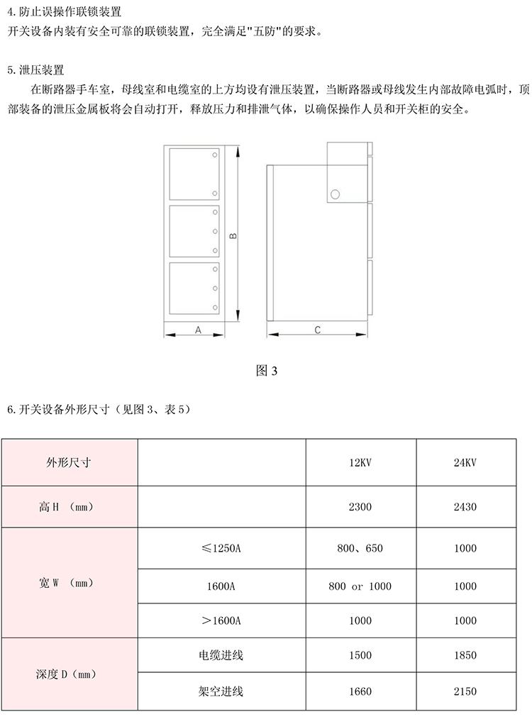 20KV開關柜，10KV開關柜，6KV開關柜　400-128-7988